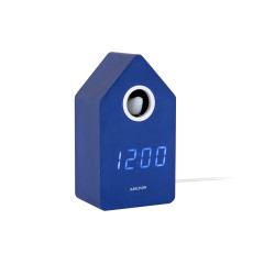 Budík Cuckoo LED Karlsson KA6070BL, 16cm